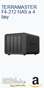 TERRAMASTER F4-212 NAS a 4 bay