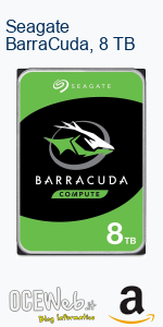 Seagate BarraCuda, 8 TB