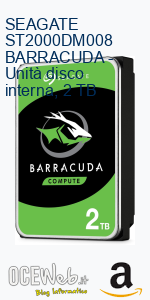 SEAGATE ST2000DM008 BARRACUDA - Unità disco interna, 2 TB