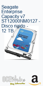 Seagate Enterprise Capacity v7 ST12000NM0127 - Disco rigido - 12 TB