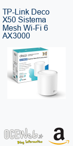 TP-Link Deco X50 Sistema Mesh Wi-Fi 6 AX3000