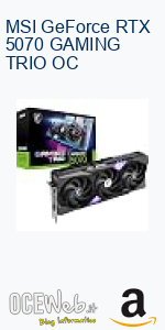 MSI GeForce RTX 5070 GAMING TRIO OC