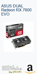 ASUS DUAL Radeon RX 7600 EVO