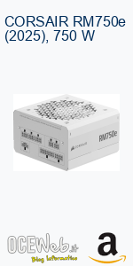 CORSAIR RM750e (2025), 750 W CORSAIR RM750e (2025), 750 W
